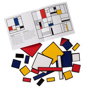 Make your own Mondrian: A Modern Art puzzle